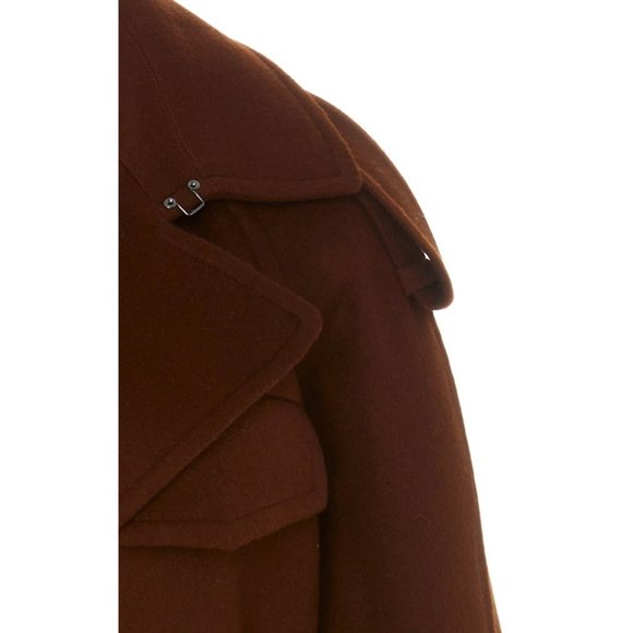 Vince Belted Wool Blend Trench Coat - Picture 5 of 5